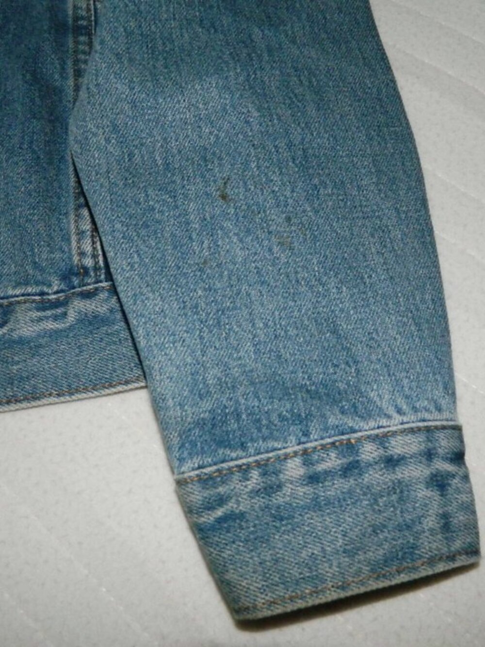 Women's Levi's Denim Trucker Jeans Jacket Vintage Type III Size Medium - Picture 7 of 12